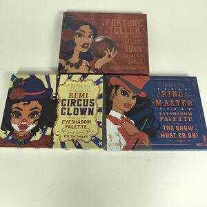 Beauty Creations Circus Eyeshadow Palette Bundle Ring Master Remi Madame Ruby